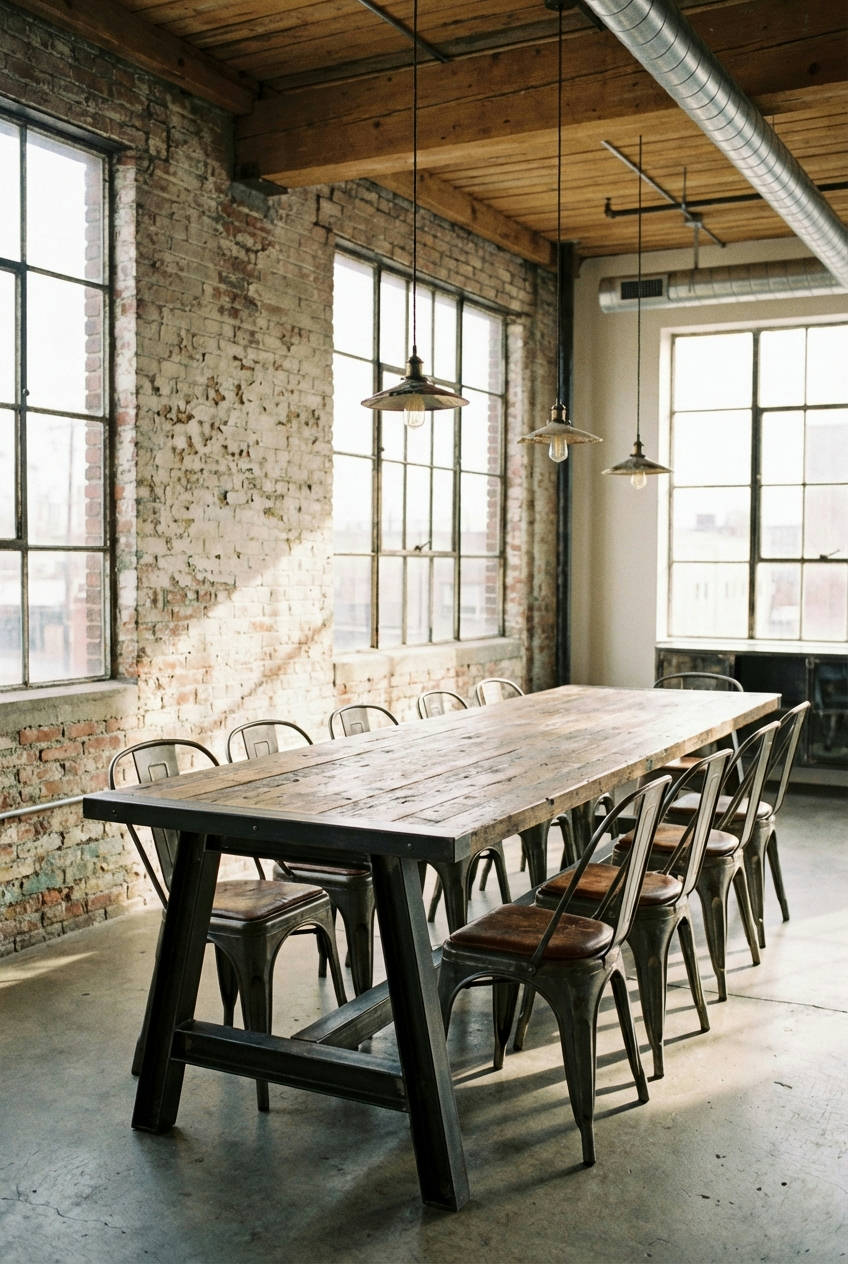 Industrial Chic with Chairs 1