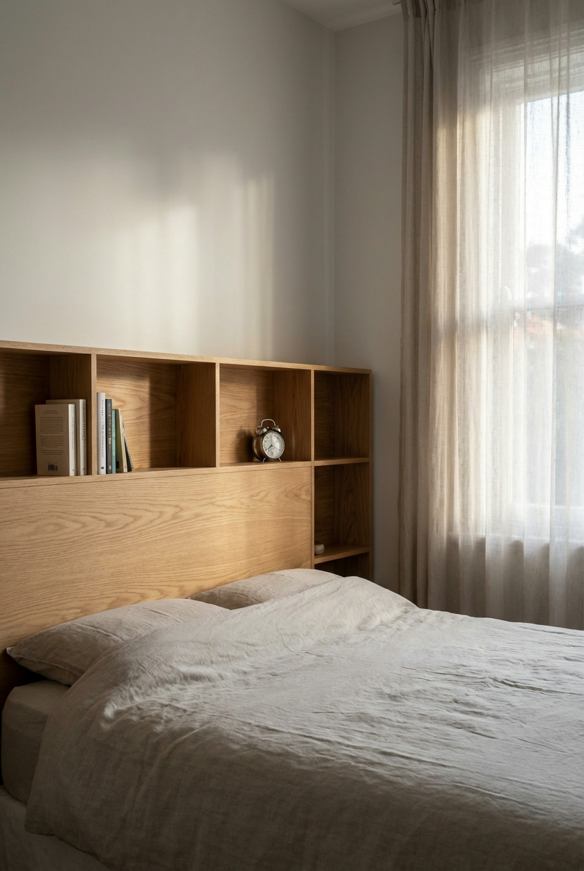 Built-In Storage Headboard 1