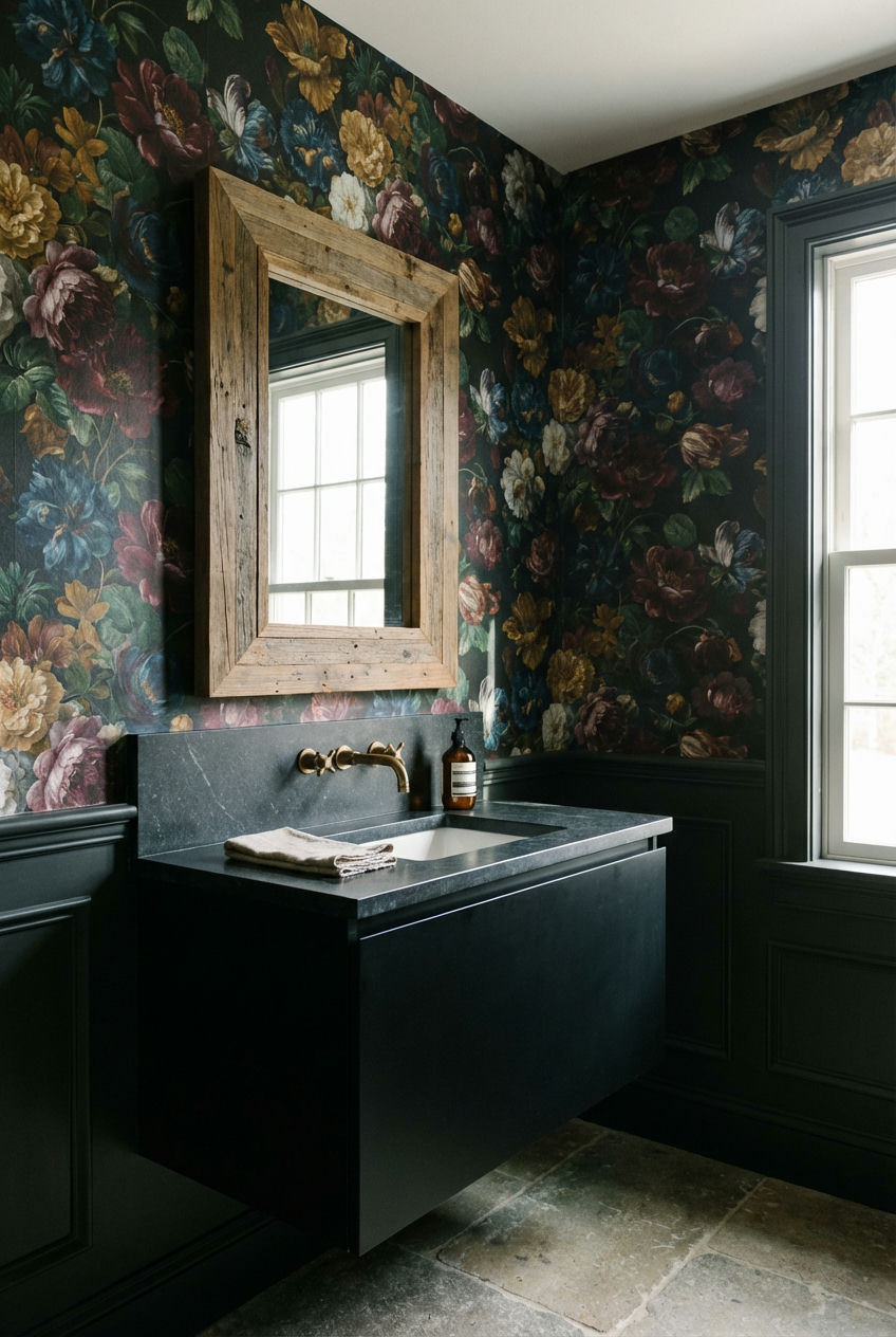 Moody-Floral-Wallpaper 1