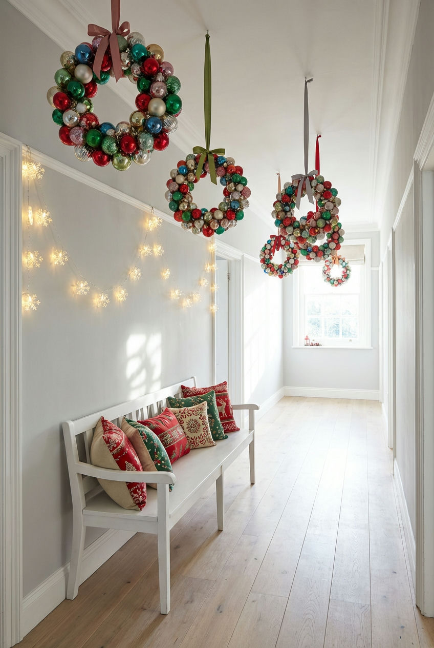 Hallway Christmas Decorations 2