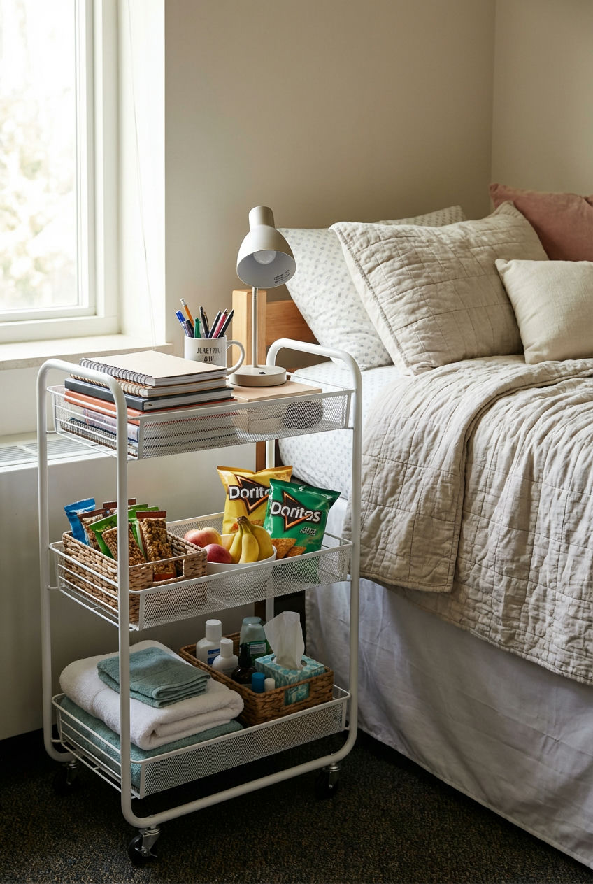Rolling Cart for Essentials 1