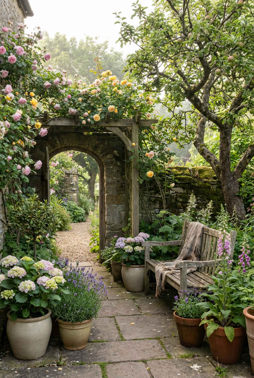Whimsical Cottage Garden 1