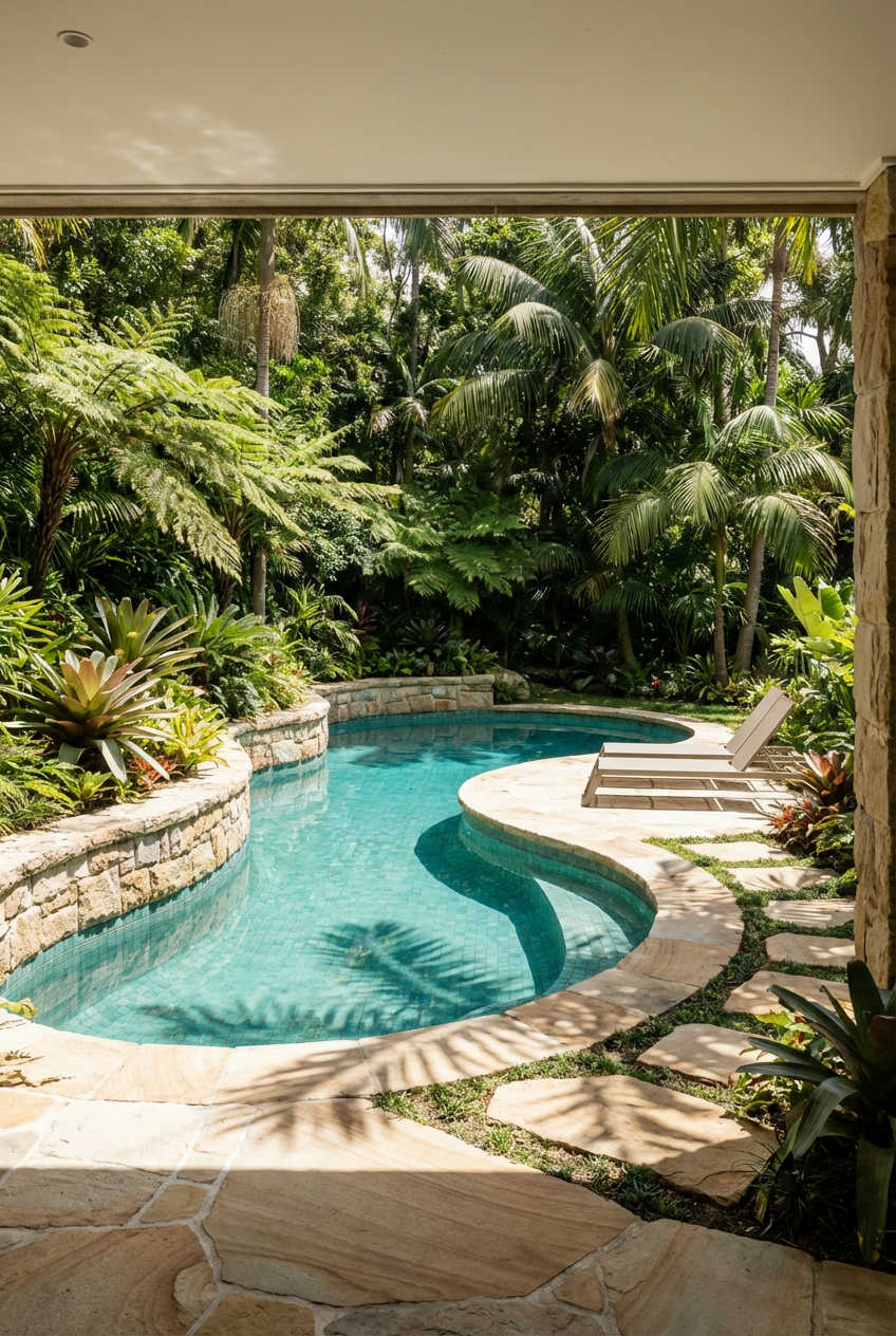 Unique Pool Shapes and Transitions 1