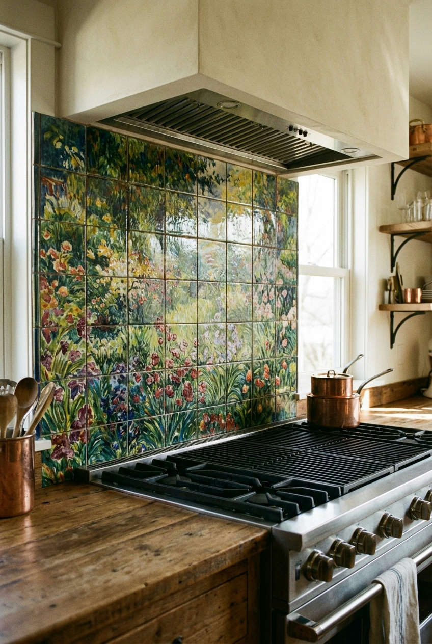 Murals and Scenic Tile Panels 1