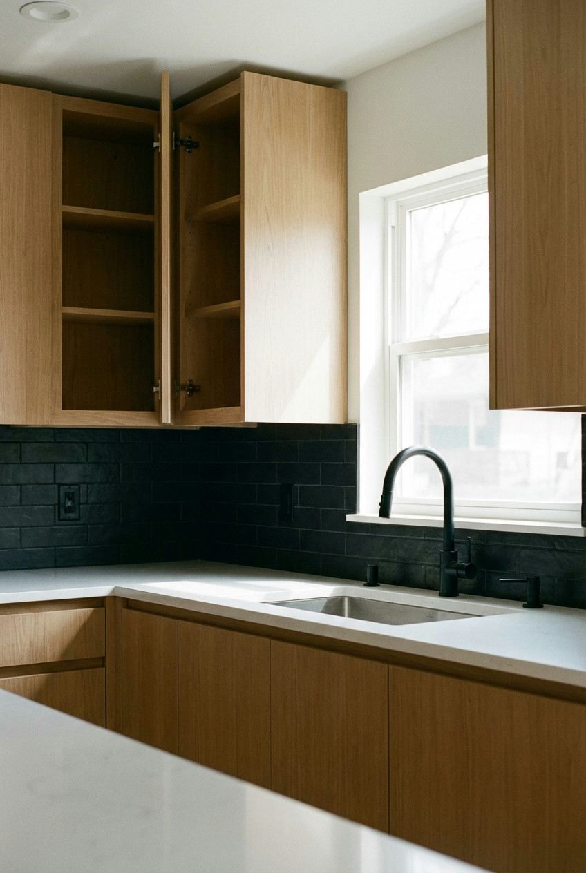 Matte Black Tile 1
