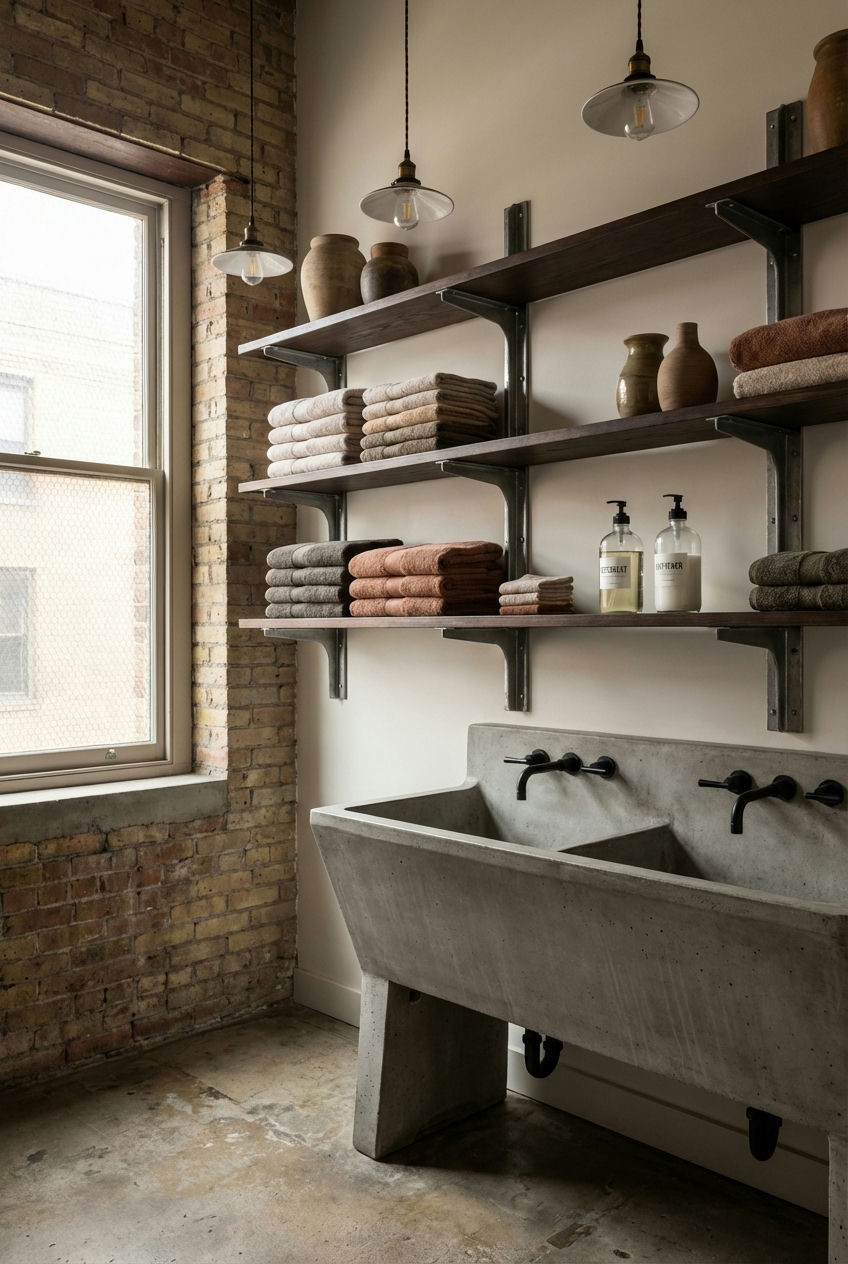 Sleek Open Shelving 2