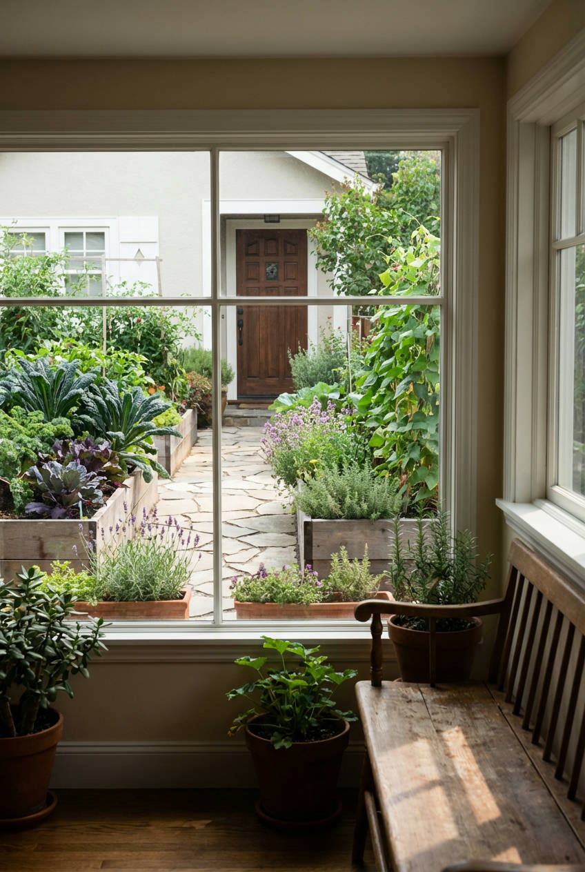 The Edible Welcome Garden 1