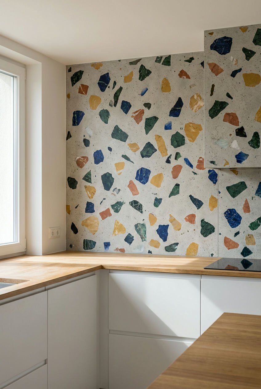 Abstract Terrazzo Slabs 1