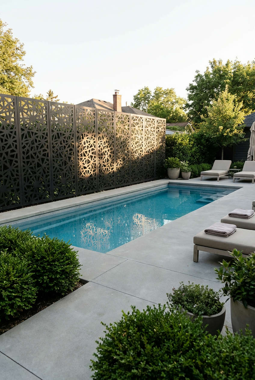 Privacy Screens with Artistic Flair 1