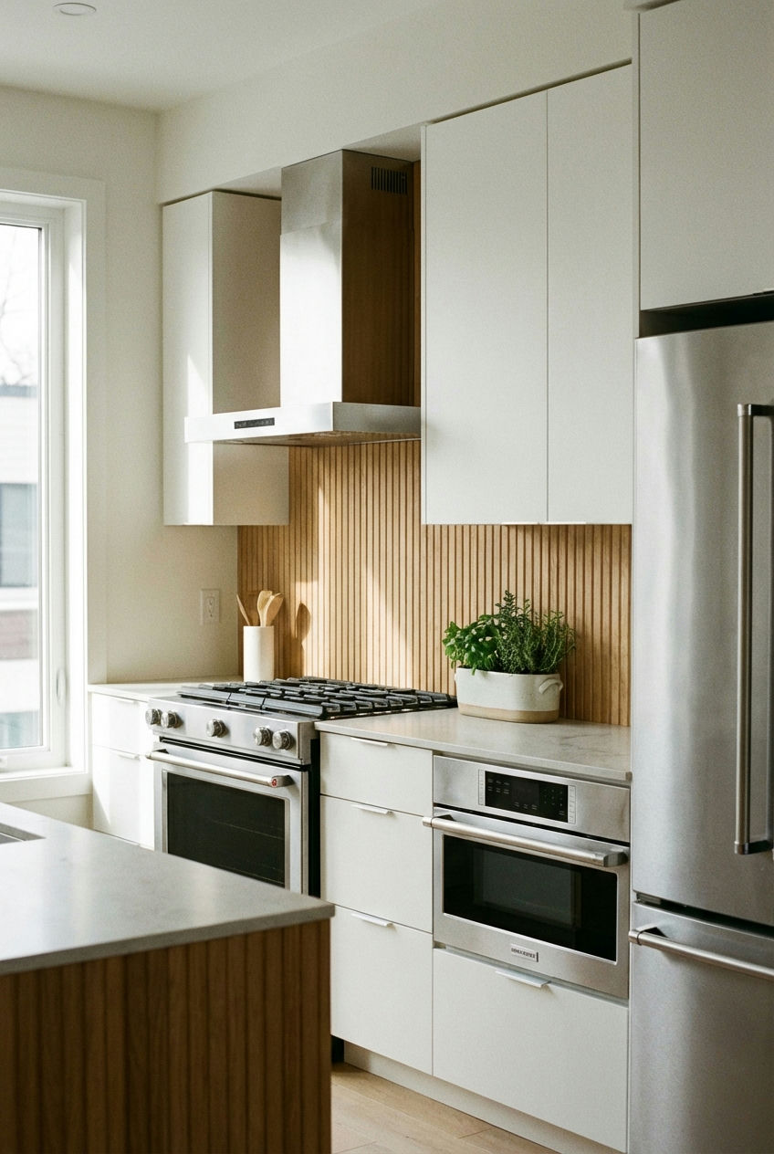 Fluted Wood Panels 1