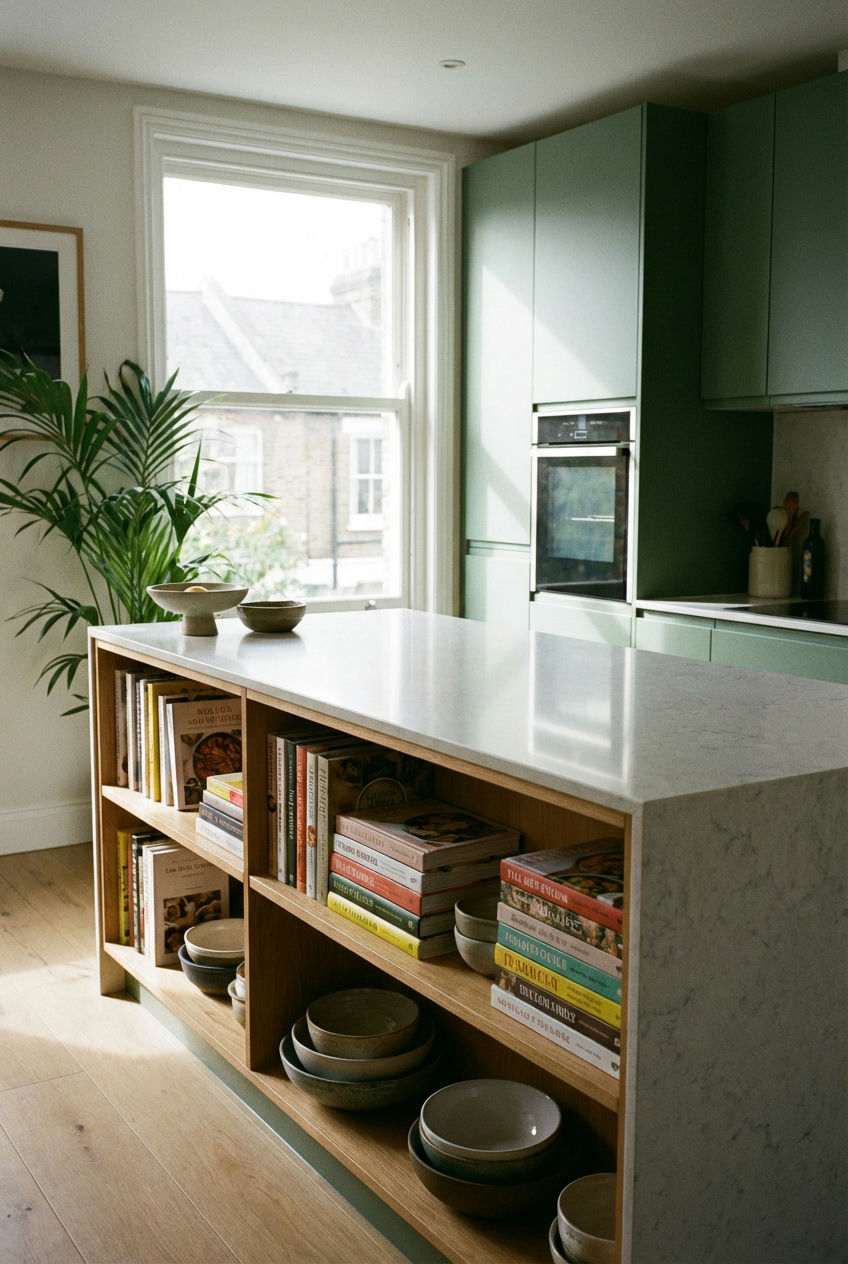 Slim-Line Island with Storage 1