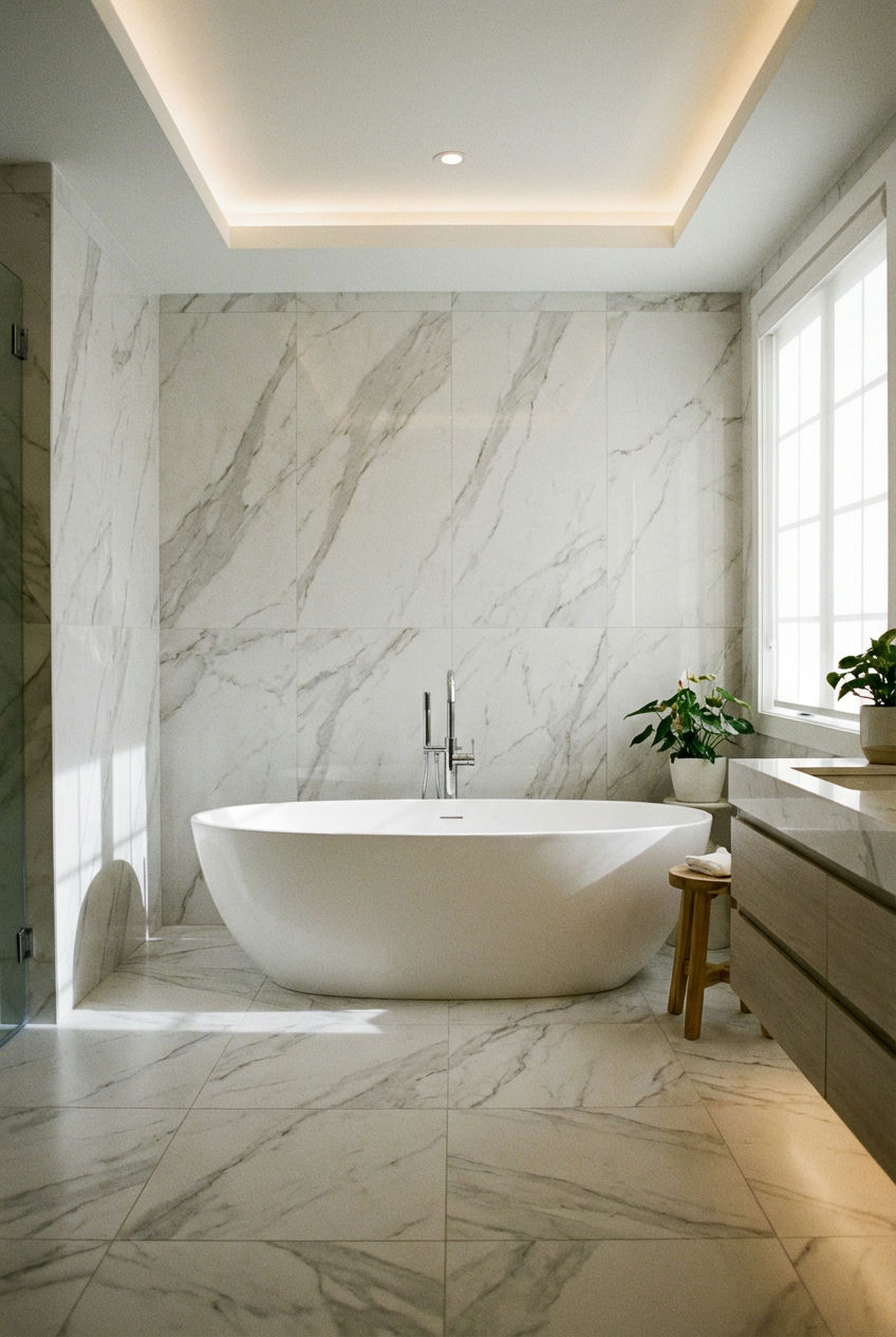 Statement Bathtub (if space allows) 1
