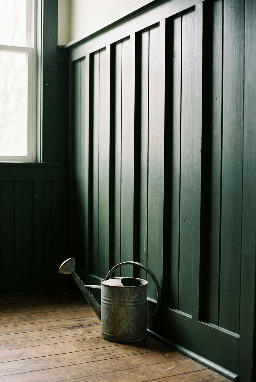 Horizontal Cedar Slats with Gap Fence 2