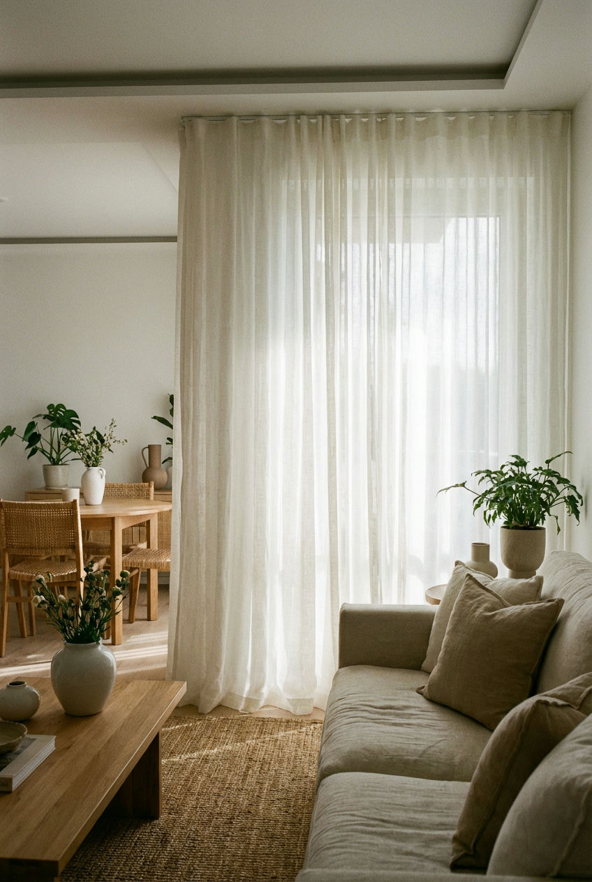 Curtains as Room Dividers 1