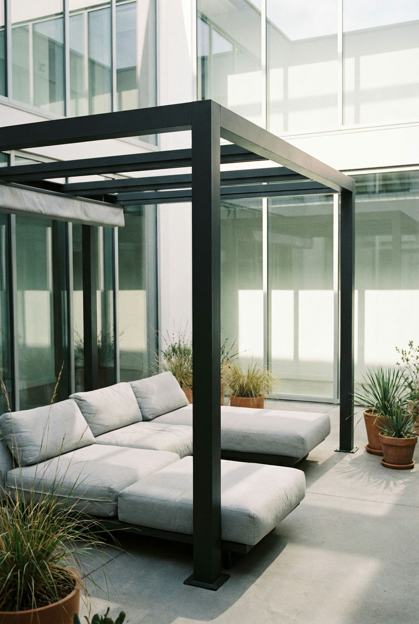 Modern Minimalist Pergola 1