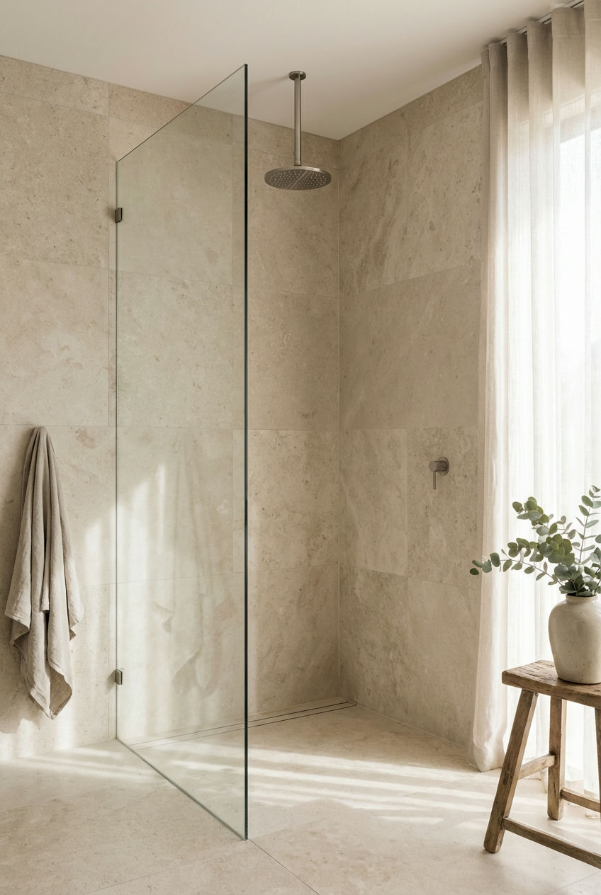 Frameless-Glass-Shower-Enclosure 2