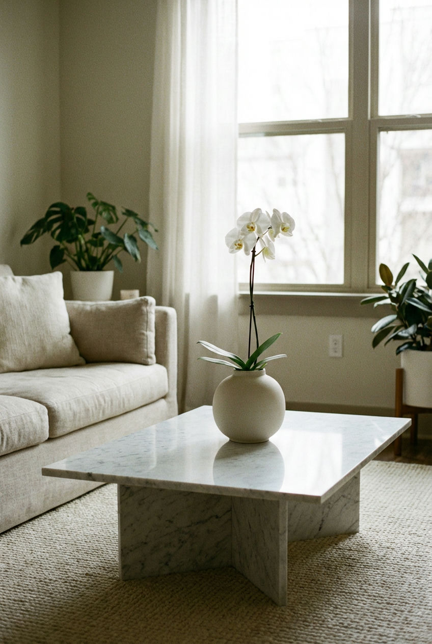 Thoughtful Vases with Minimal Blooms 1