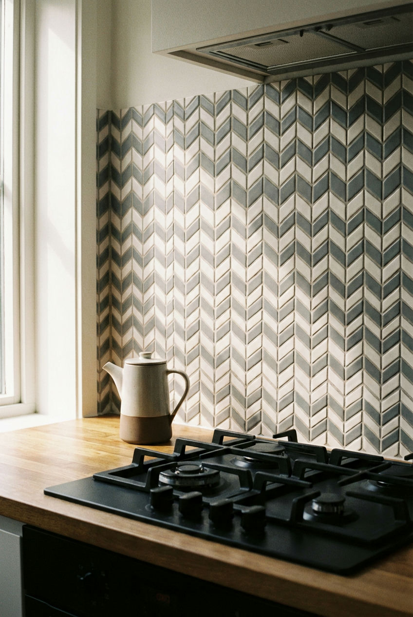 Geometric Patterned Tiles 2