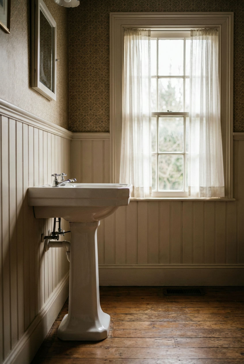 Pedestal or Wall-Mounted Sinks 1