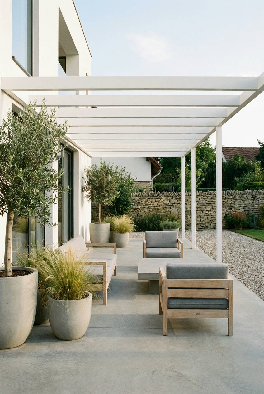 Modern Minimalist Pergola 2