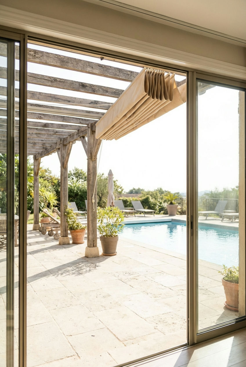 Retractable Canopy Pergola 2