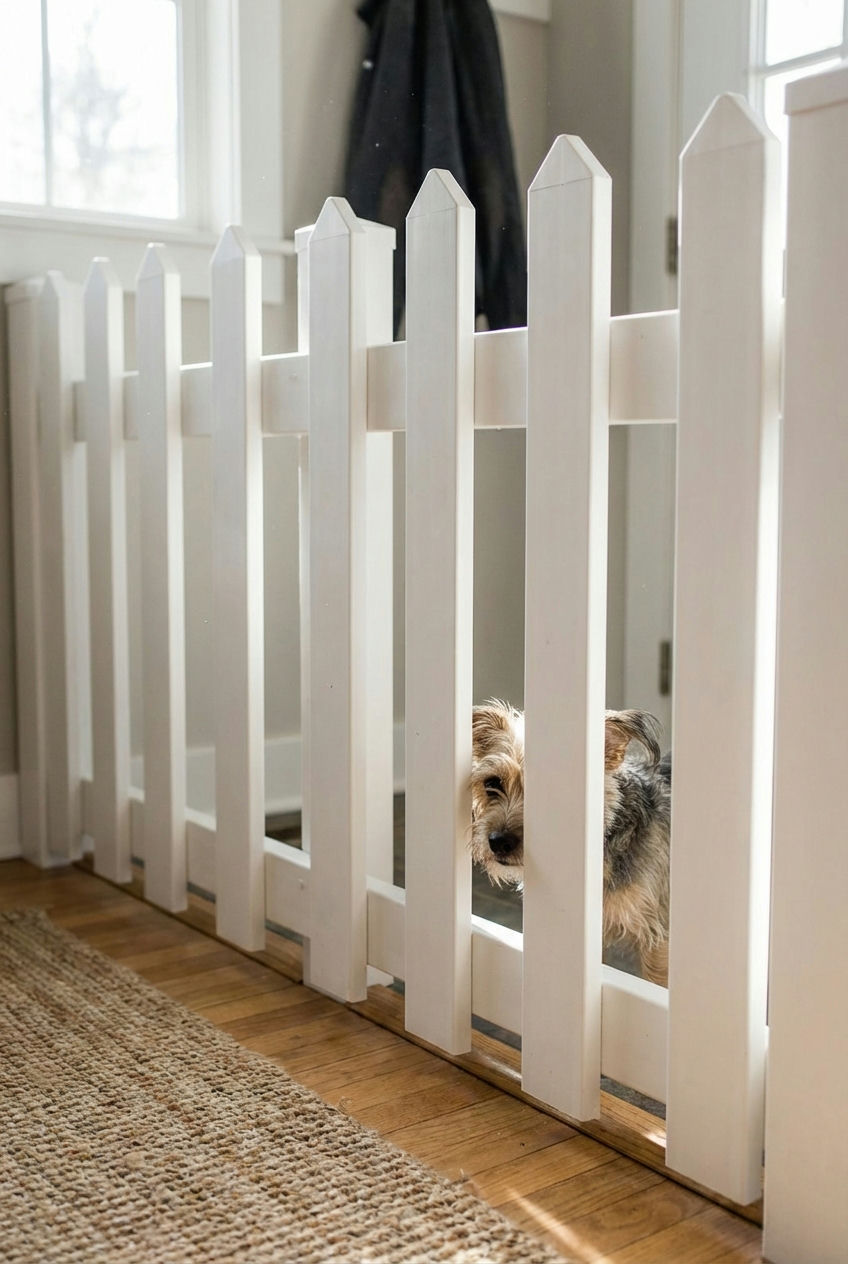 Farmhouse Style Board and Batten Fence 2
