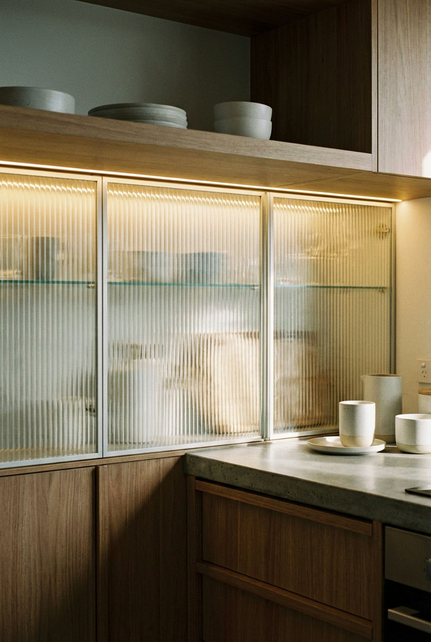 Fluted Glass Panels 2