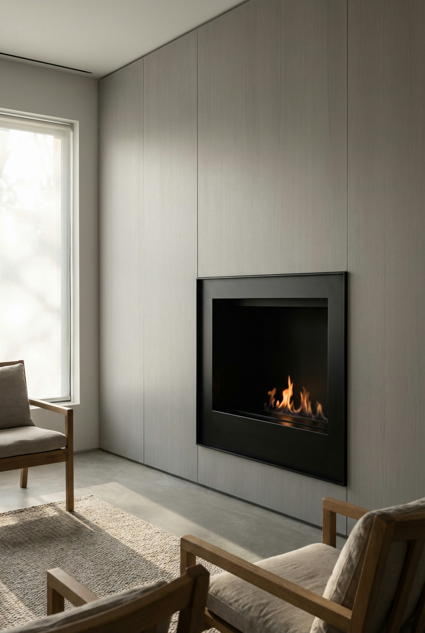 Unadorned Fireplaces 2