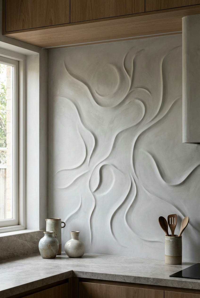 Sculptural Plaster Art 2