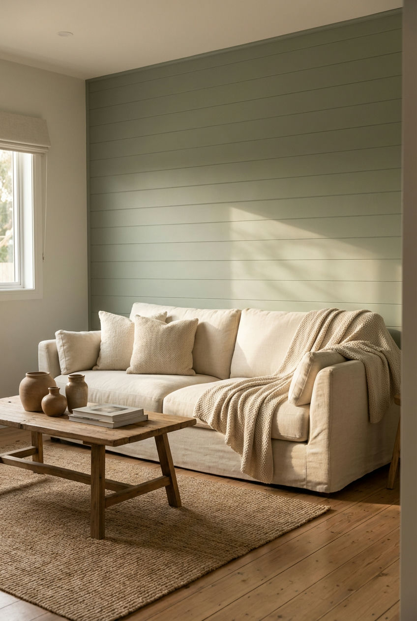 The Reimagined Shiplap Accent Wall 1