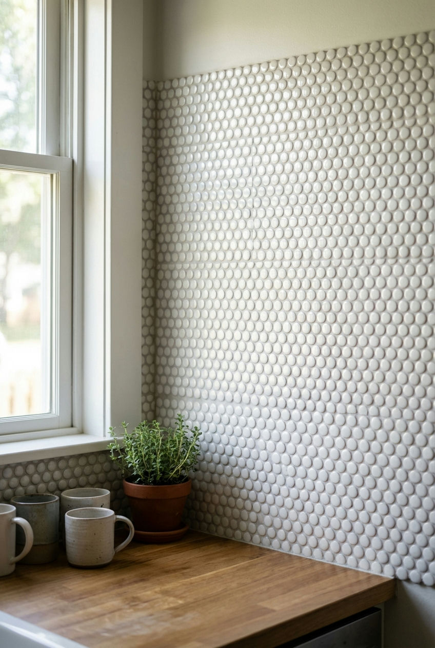 Glazed Penny Tiles 1