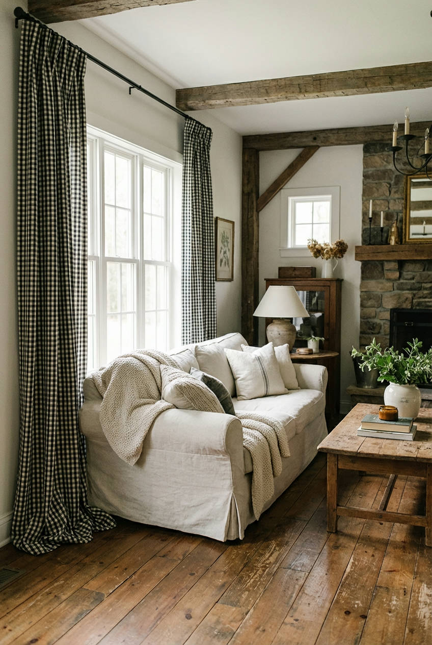 Window Pane & Gingham Checks 1