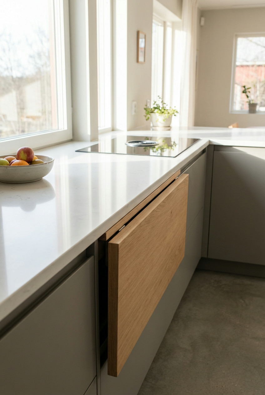 Drop-Leaf Counter Extension 1