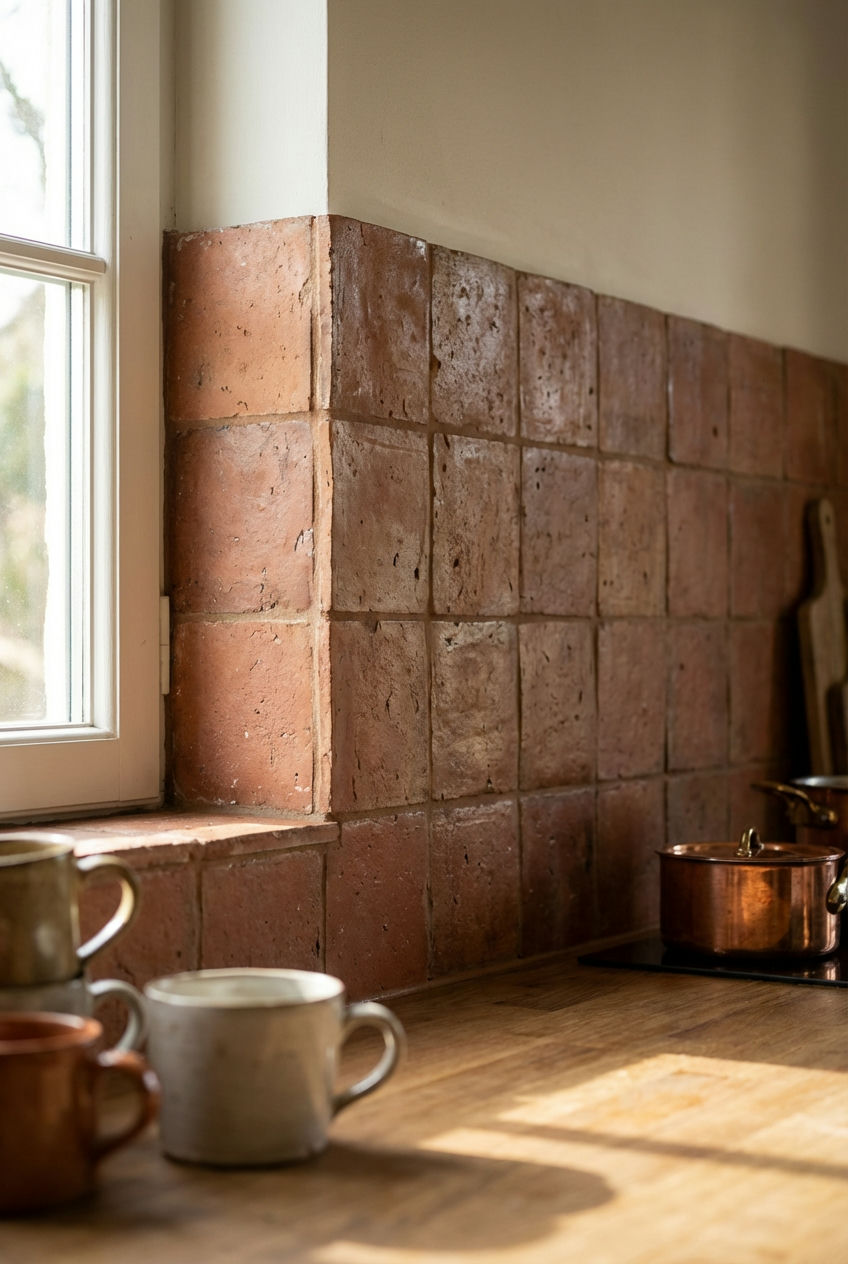 Textured Terra Cotta Tiles 2